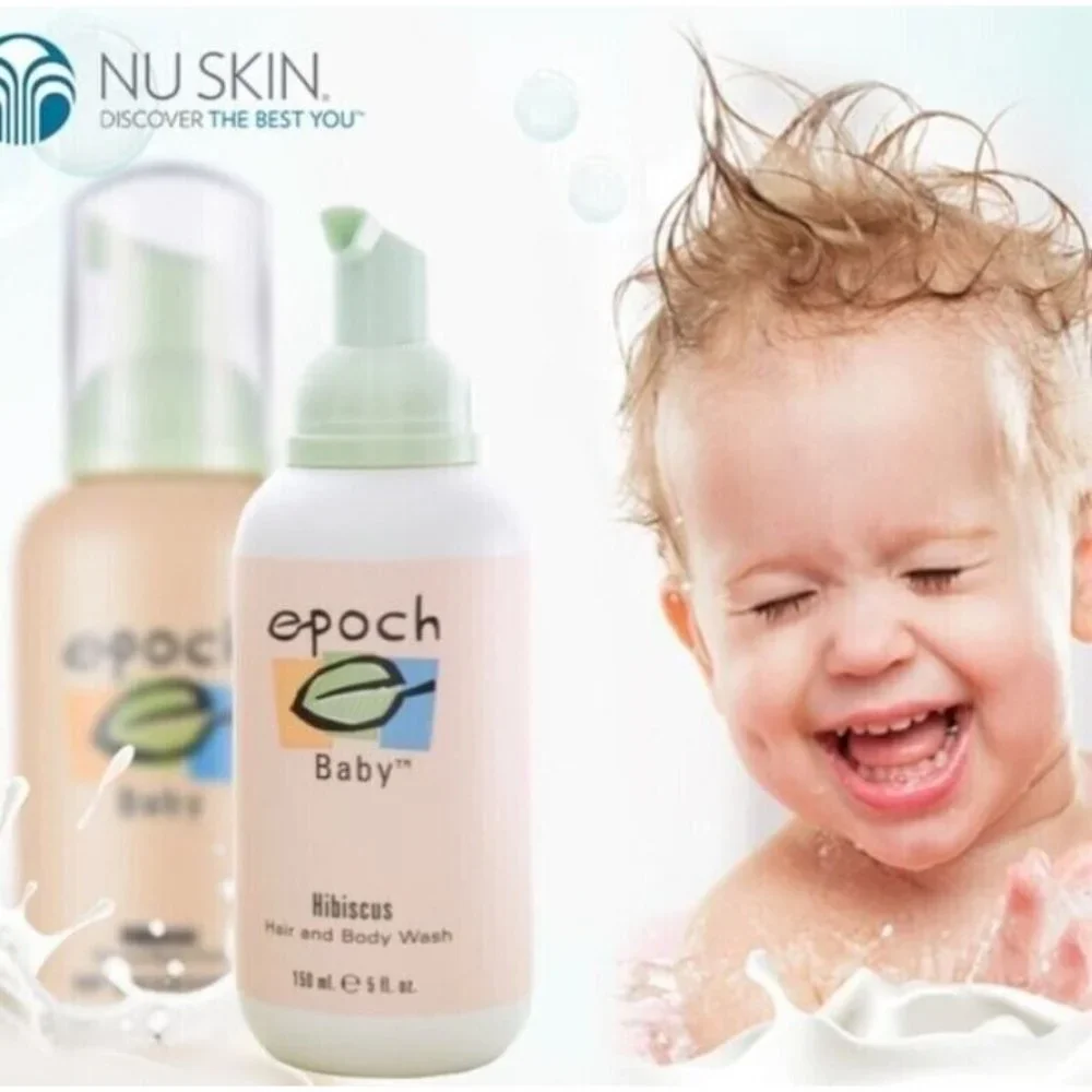 NuSkin Epoch Baby Hibiscus Hair & Body Wash 5oz/150ml